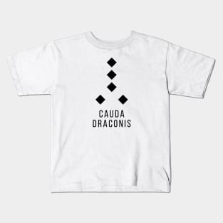 Cauda Draconis Geomantic Figure Kids T-Shirt